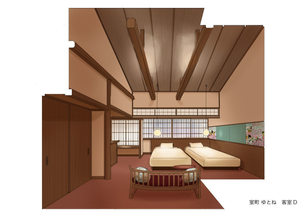 Muromachi Yutone Kyokoyado 传统日式旅馆 京都